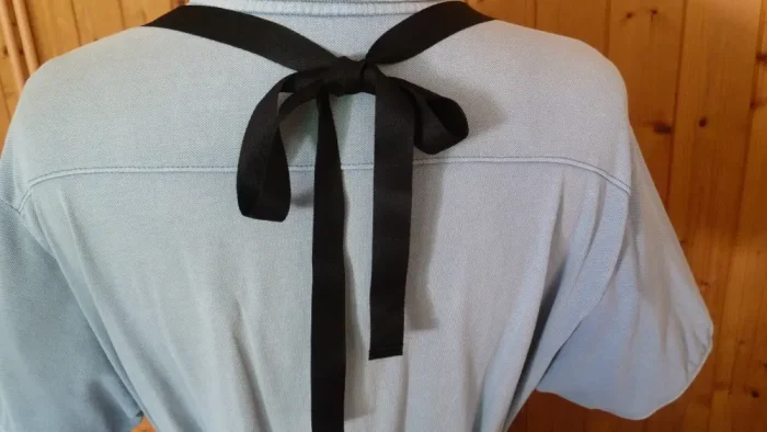 Tablier avec poche imprimée VOITURES AMERICAINES A ROME noir 3 atelier-bear