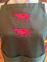 Tablier brodé de 2 VACHES BEARNAISES – Image 6