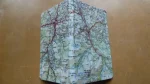 Carnet de notes recouvert de la carte routière BAGNERES-DE-BIGORRE moyen format 3 atelier-béarnais