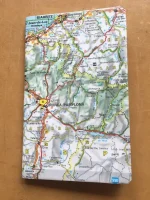 Carnet de notes recouvert de la carte routière PAYS BASQUE moyen format 1 atelier-bearnais