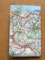 Carnet de notes recouvert de la carte routière PAYS BASQUE moyen format 2 atelier-bearnais