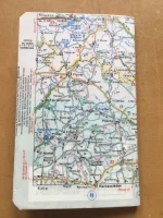 Carnet de notes recouvert de la carte routière COTES d_ARMOR moyen format 2 atelier-béarnais