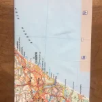 Carnet de notes recouvert de la carte routière PAYS BASQUE grand format 1 atelier-bearnais