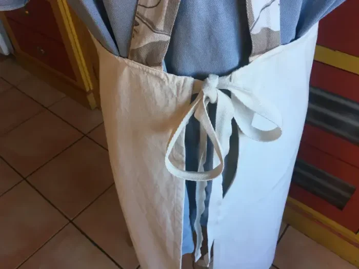 Tablier béarnais à bretelles LE TABB à poche imprimée CUISINE – Image 5