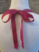 Tablier avec poche imprimée PARTY EN 53 AUX USA rouge foncé 4 atelier-béarnais