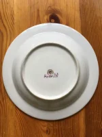 ASSIETTE-DEVINETTE à garbure HENRI IV lilas 2 atelier-bearnais