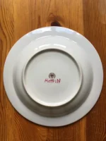 ASSIETTE-DEVINETTE à garbure HENRI IV orange 2 atelier-bearnais