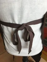 Tablier 8 ans FERME marron 4 atelier-béarnais