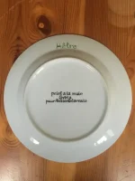 ASSIETTE-DEVINETTE à dessert HETRE blanche 2 atelier-bearnais