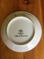 ASSIETTE-DEVINETTE à dessert NOISETIER blanche 2 atelier-bearnais