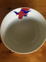 Bol VACHE BEARNAISE blanc 1 atelier-bearnais