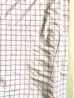 House de couette A SCRATCH avec drap assorti lit 0,90 orange corail 5 atelier-béarnais