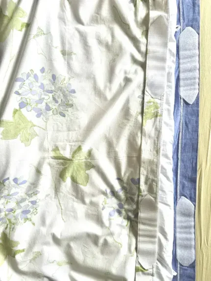 House de couette A SCRATCH lit 1,20 bleu lavande 1 atelier-bearnais