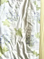 House de couette A SCRATCH lit 1,20 bleu lavande 3 atelier bearnais