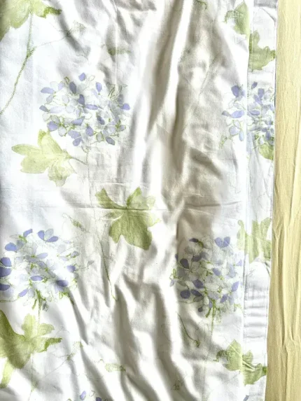 House de couette A SCRATCH lit 1,20 bleu lavande 3 atelier bearnais