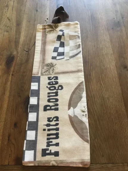 Sac à pain imprimé BOLS tissu beige 1 atelier-bearnais