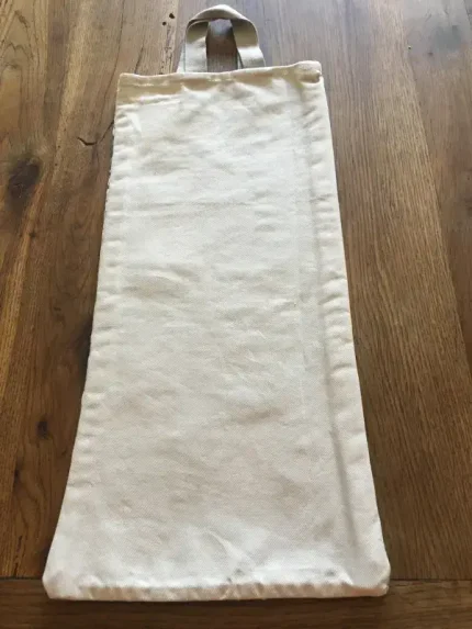 Sac à pain imprimé JOURNAUX gris chiné 2 atelier-bearnais