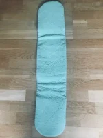 Gant de cuisine double brodé d_ 1 VACHE BEARNAISE en coton vert pomme 3 atelier-bearnais